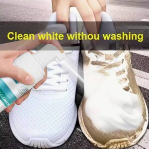 Shoe Cleaning Agent - Non-Toxic, No Harsh Chemicals, Quick-Stain Removal & Whitening, Multi-Purpose Shoe Polish for White, Yellowing, Leather, Sneakers, Boots