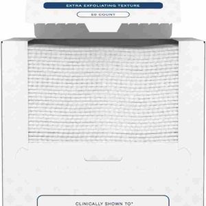 Clean Skin Club Clean Towels XL® Supreme, lingettes visage 100% biosourcées USDA, jetables, texturées, plus épaisses, ultra-absorbantes et douces, approuvées eczéma, 50 lingettes.