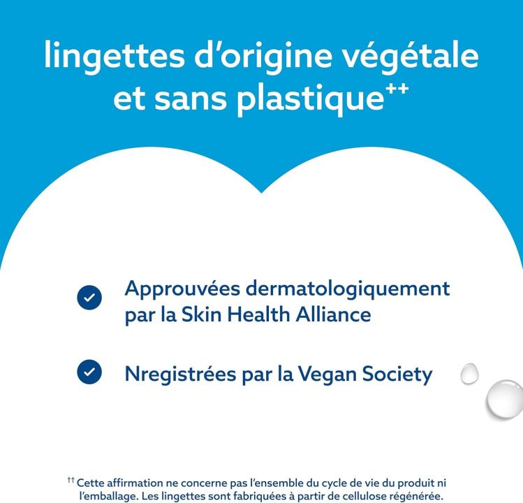 WaterWipes Sensitive+ Newborn & Baby Wipes, Lingettes Pour Nouveau-Nés et Bébés, 720 unités (12 paquets), 3-en-1 nettoie, soigne, protège, 99,9% d'eau, non parfumées – Image 9